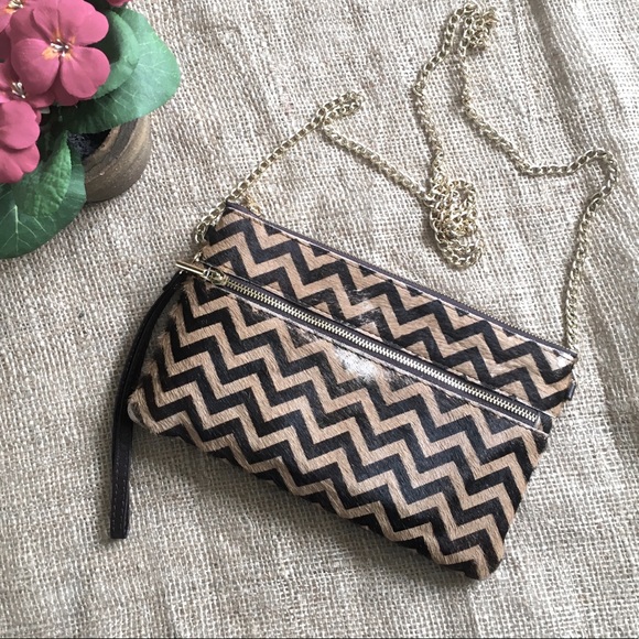 Monserat De Lucca Calf Hair Wristlet Shoulder Bag - Picture 2 of 12